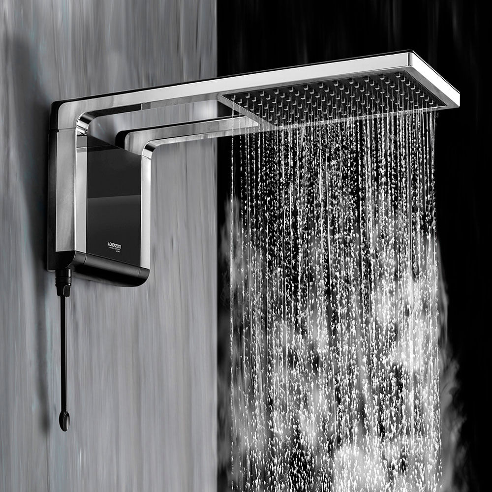 Imagen 2 del producto Ducha eléctrica instantánea Lorenzetti Acqua Storm Ultra 6800W, 220V, plateado