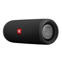 Reacondicionado: Parlante bluetooth JBL Flip 5 potencia 20W, resistente al agua IPX7, hasta 12 horas de reproducción, negro