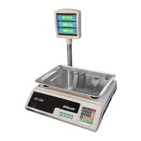 Balanza de mesa con brazo electrónica Opalux máx. 40 kg , 7 memorias, pantalla LCD (reempacado)