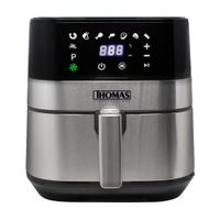 Freidora de aire Thomas TH-AF60Di digital,  1700 w, 5 litros, negra (reempacado)