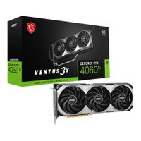 Tarjeta de video Msi GeForce RTX 4060 Ti Ventus 3X 8GB GDDR6
