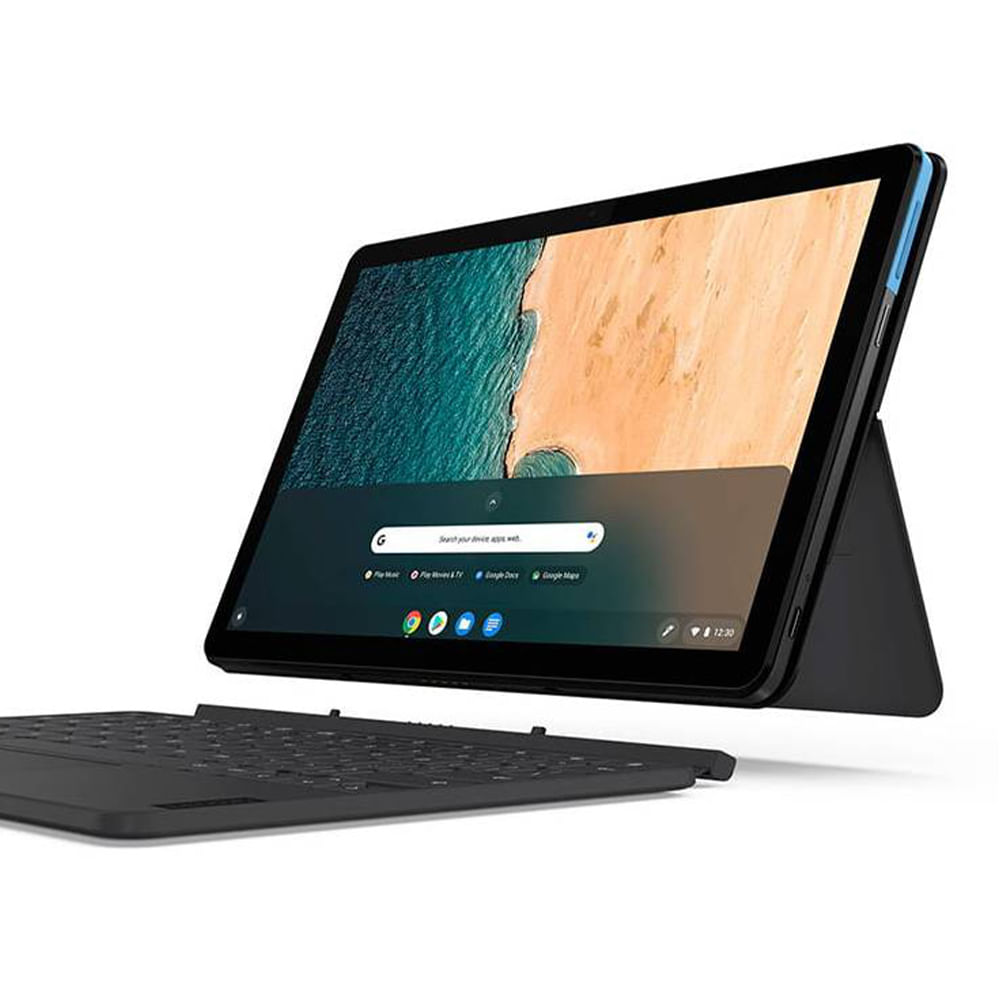 Imagen 2 del producto Tablet Lenovo IdeaPad Duet Chromebook 10"" 128GB, 4GB, 8-Core, cámara principal 8MP y frontal 2MP, gris
