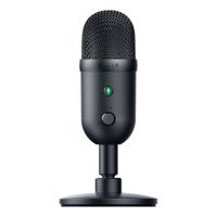 Micrófono gamer Razer Seiren V2 X Usb Streaming, negro