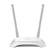 Router TP-Link TL-WR840N, banda 2.4GHz, 300Mbps, 2 antenas, 4 puertos LAN y 1 puerto WAN (reempacado)