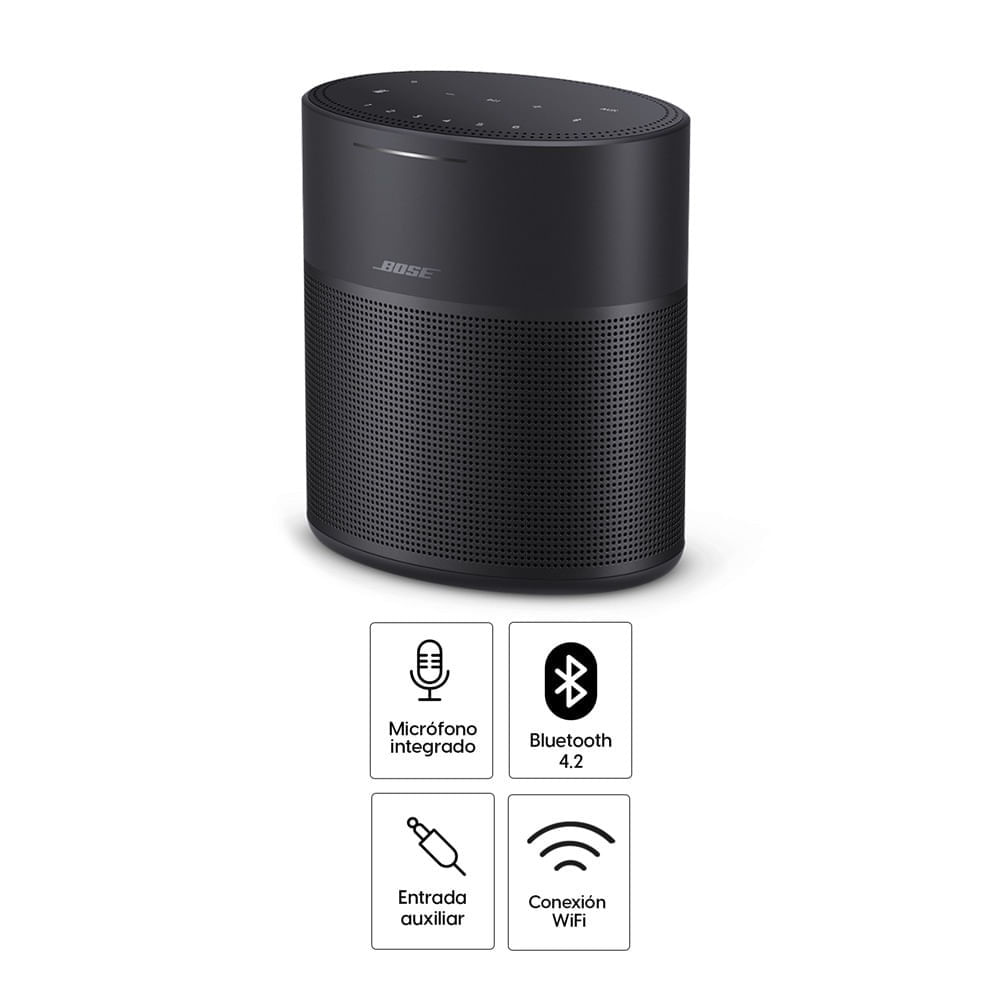 Imagen 2 del producto Parlante bluetooth Bose Home Speaker 300 sonido 360°, wifi, negro (reempacado)