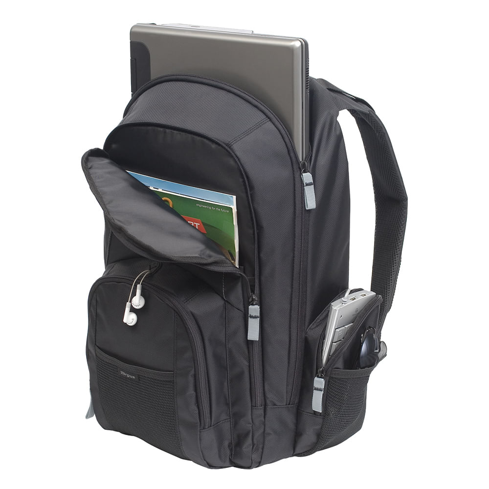 Mochila Targus Groove Backpack para laptop 17", negro