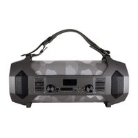 Reacondicionado: Parlante bluetooth karaoke Coolbox con subwoofer, batería recargable
