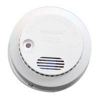 Reacondicionado: Detector de humo Opalux Slim con batería, rango de detección de 360°