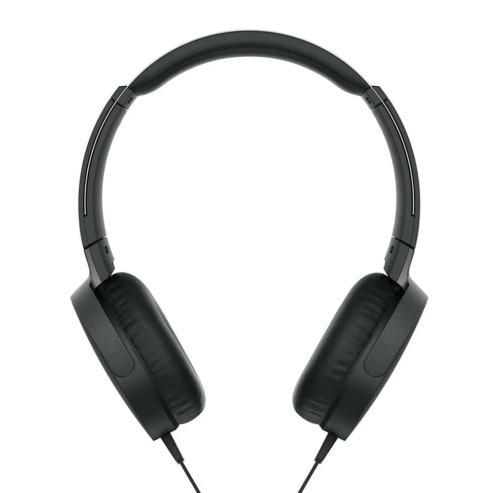 Imagen 2 del producto Reacondicionado: Audífonos on ear con micrófono Sony MDRXB550AP almohadillas acolchadas, conector 3.5 mm, control de música y llamadas, negro