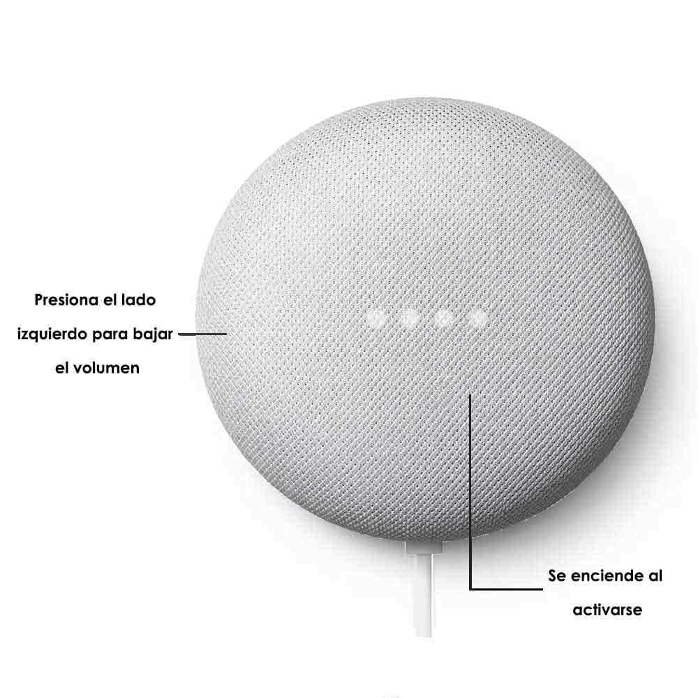 Imagen 2 del producto Reacondicionado: Parlante inteligente Google Nest Mini 2da generación con control de voz, gris