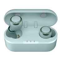 Reacondicionado: Audífonos bluetooth True Wireless Panasonic RZ-S300WPP resistente al agua IPX4, duración máx. 7.5 horas, verde