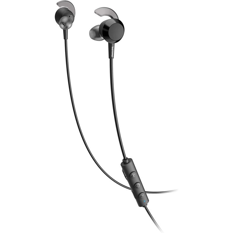 Imagen 2 del producto Reacondicionado: Audífonos bluetooth in ear Philips TAE4205BK bass, máx. 10 horas, control de música y llamadas, negro