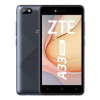 Reacondicionado: Celular ZTE Blade A33 Core 32GB, 1GB RAM, cámara trasera 2MP y frontal 0.3MP, 5"", gris