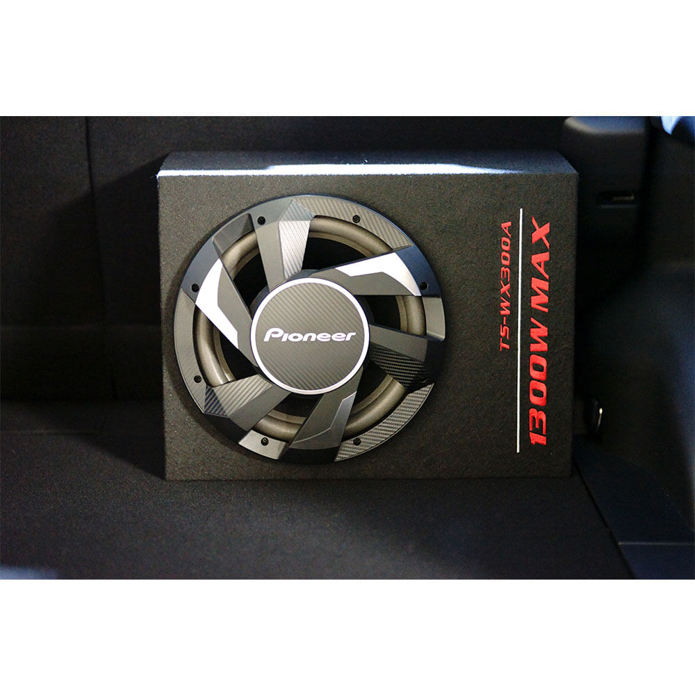 Imagen 2 del producto Parlante Subowoofer amplificado Pioneer TS-WX300A, 1300 watts, 20-30 HZ, negro