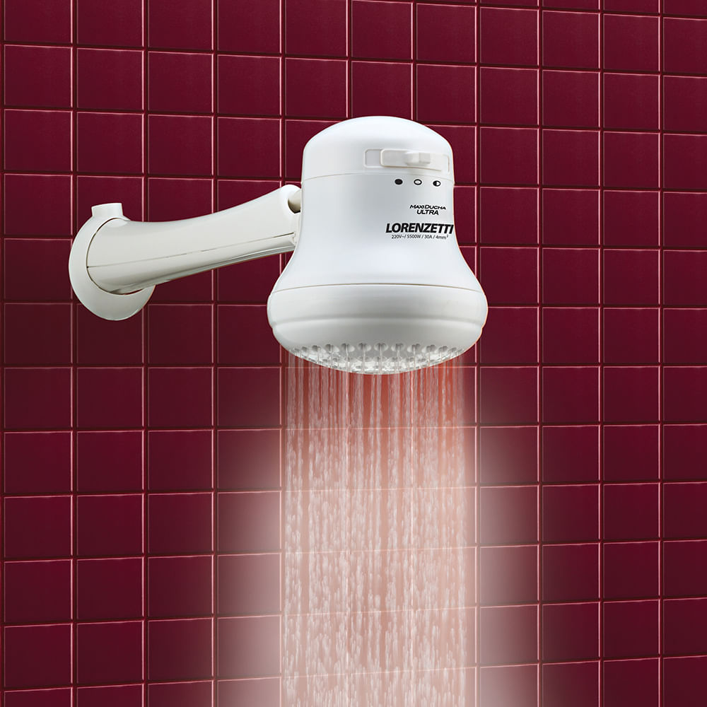 Imagen 2 del producto Ducha eléctrica instantánea Lorenzetti Maxi Ducha Ultra 3 temperaturas, 220V, 5500W