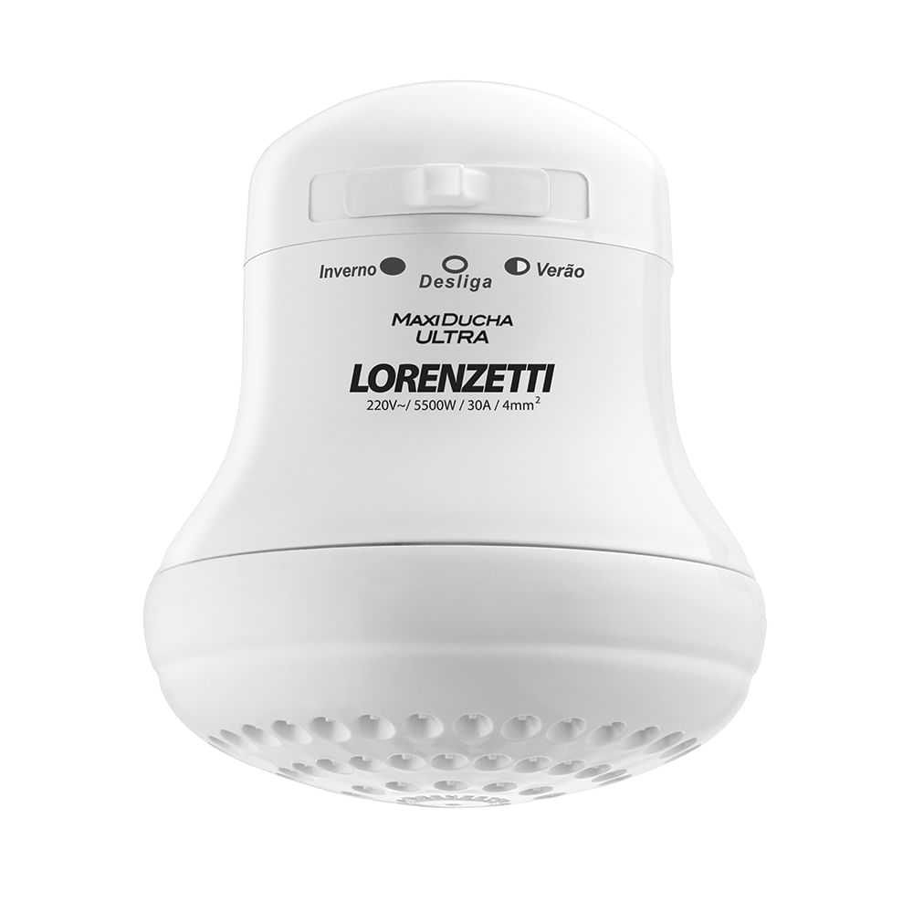 Imagen 1 del producto Ducha eléctrica instantánea Lorenzetti Maxi Ducha Ultra 3 temperaturas, 220V, 5500W