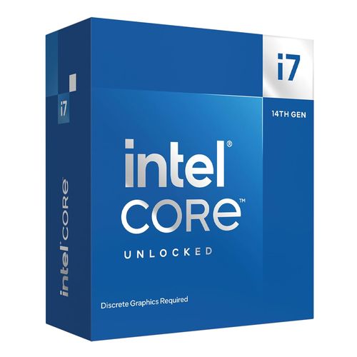 Procesador Intel Core i7 14700KF 5.6Ghz, 8+12 CORES, LGA1700 a S/ 1799.90