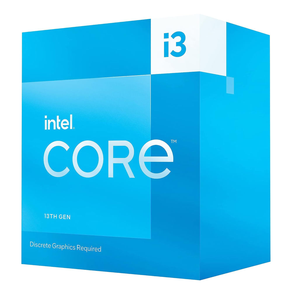Procesador Intel Core i3-13100F, 4.5Ghz, 4+4 cores, LGA1700
