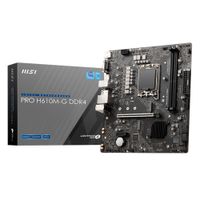Placa Madre MSI Pro H610M-G, DDR4, LGA1700, Micro ATX