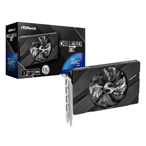 Tarjeta de video Asrock Intel ARC A380 6GB GDDR6, 96 bit