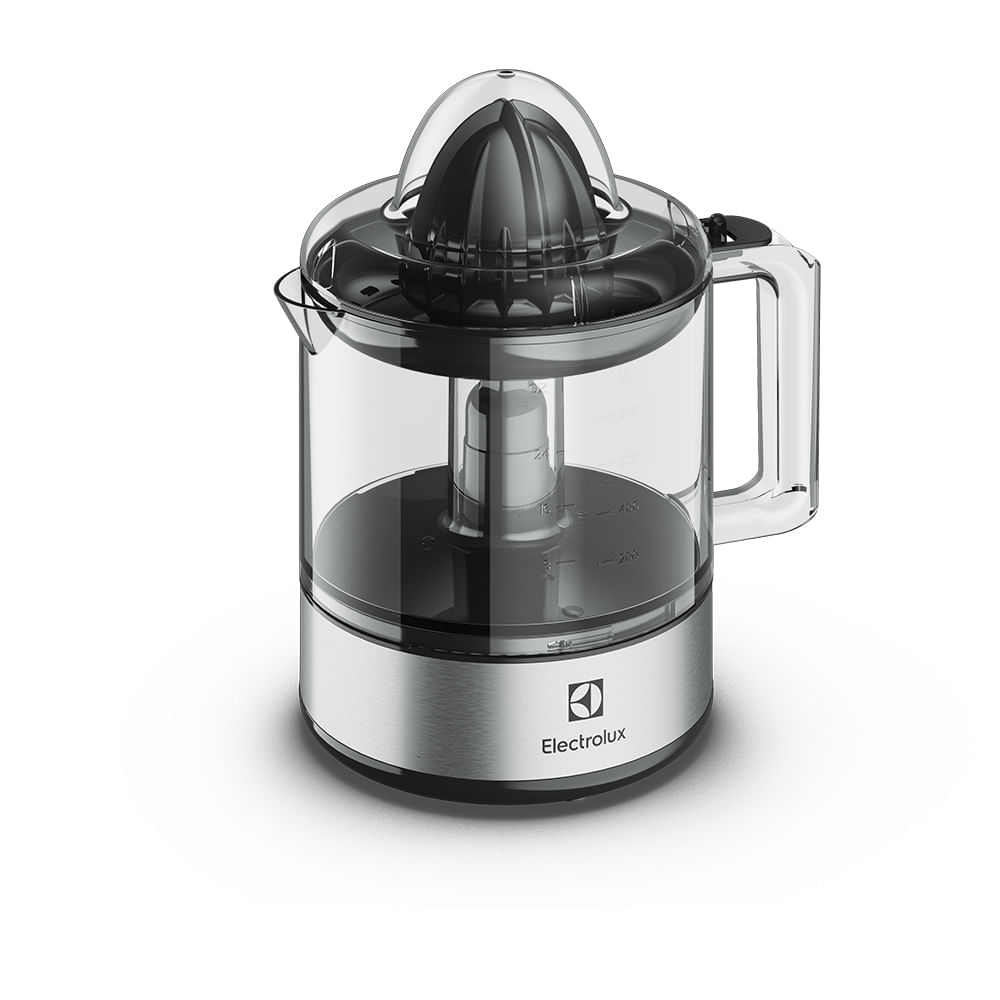 Exprimidor de naranja y cítricos ECP10 Electrolux, capacidad 800 ml, automático, gris