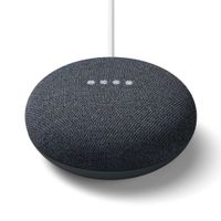 Parlante inteligente Google Nest Mini 2da generación con control de voz, negro (reempacado)