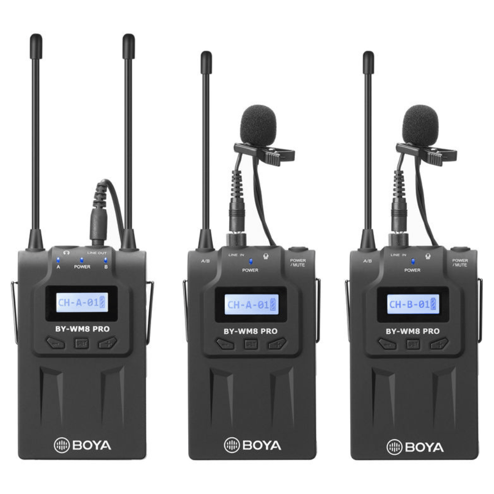 Microfono inalambrico Boya BY-WM8 PRO K2