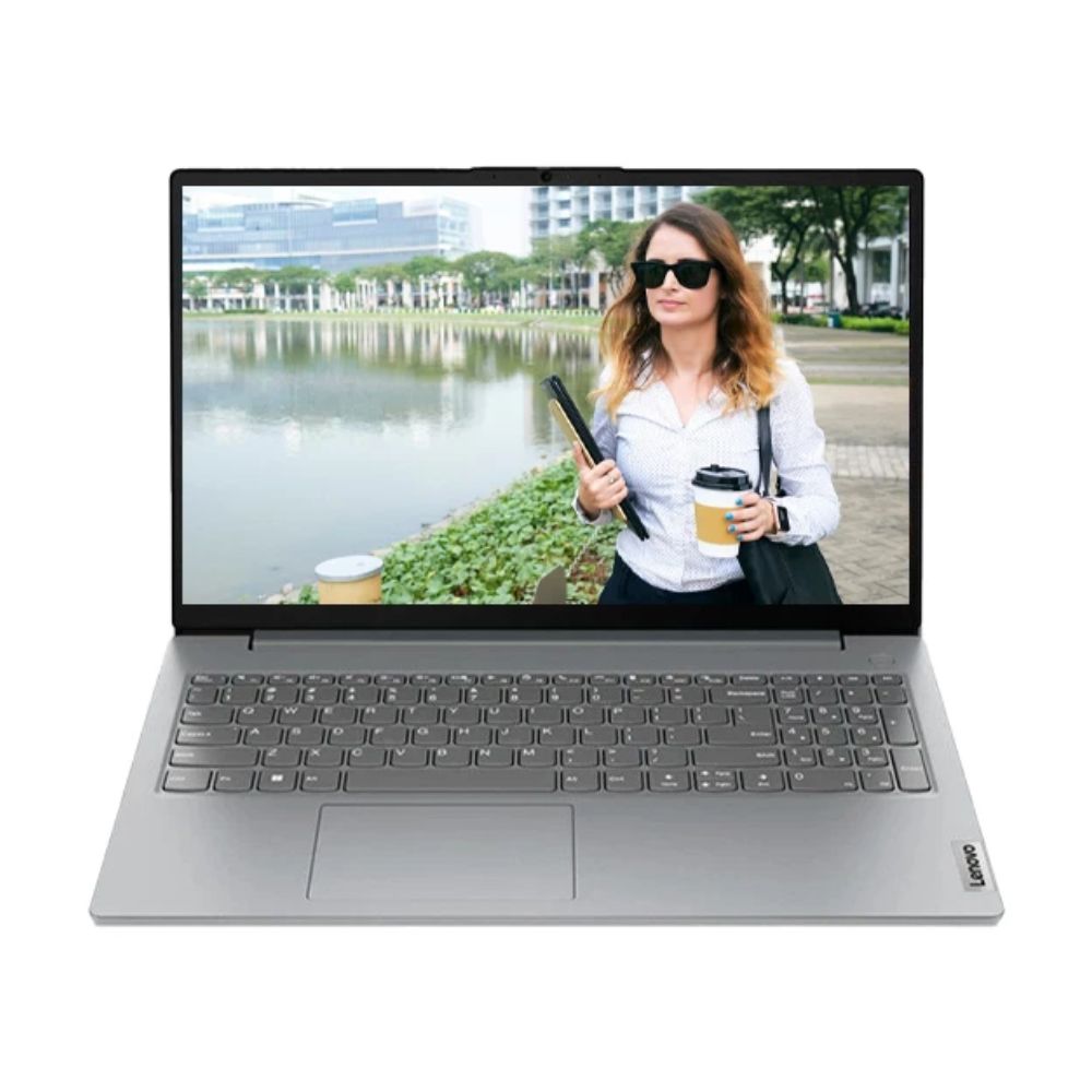 Laptop Lenovo V15 G4 AMN, 15.6" FHD, Ryzen 5 7520U, 16GB RAM, 512GB SSD, Windows 11, Wi-Fi 6, gris