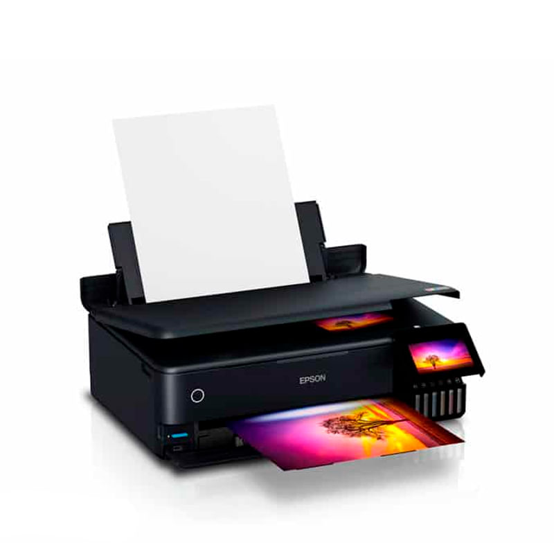Imagen 2 del producto Impresora multifuncional fotográfica Epson EcoTank L8180 A3+ inalámbrica, inyección, con tanques de tinta