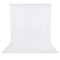 Fondo de Tela Muselina Blanco 3x2.8 mts
