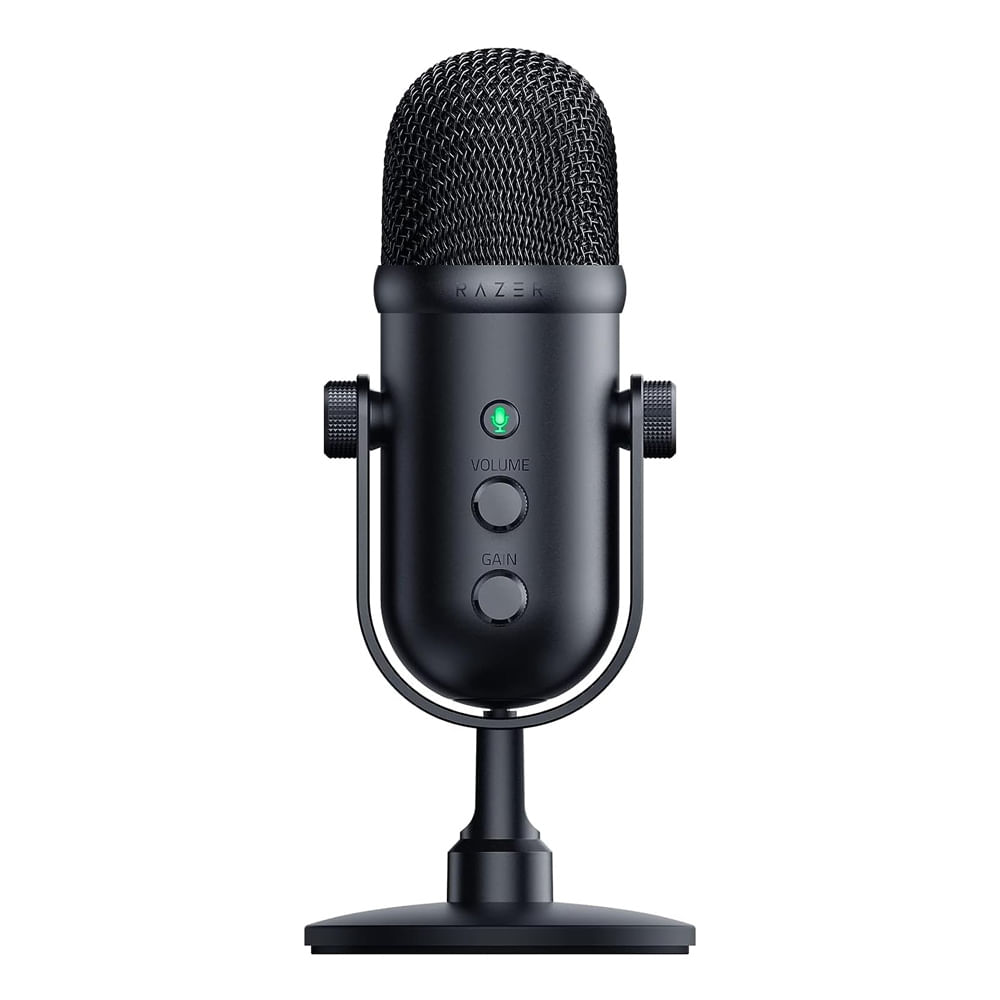 Imagen 1 del producto Micrófono gamer Razer Seiren V2 Pro Usb, negro