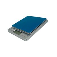 Balanza Gramera Joyera Digital Generico Hasta 2000 Gramos 0,1gr  Plateado