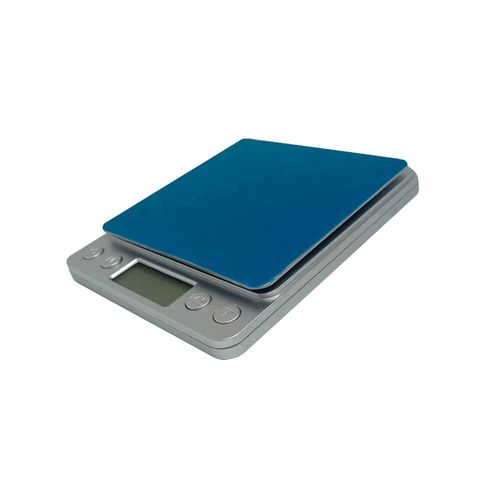 Balanza Gramera Joyera Digital Generico Hasta 2000 Gramos 0,1gr  Plateado