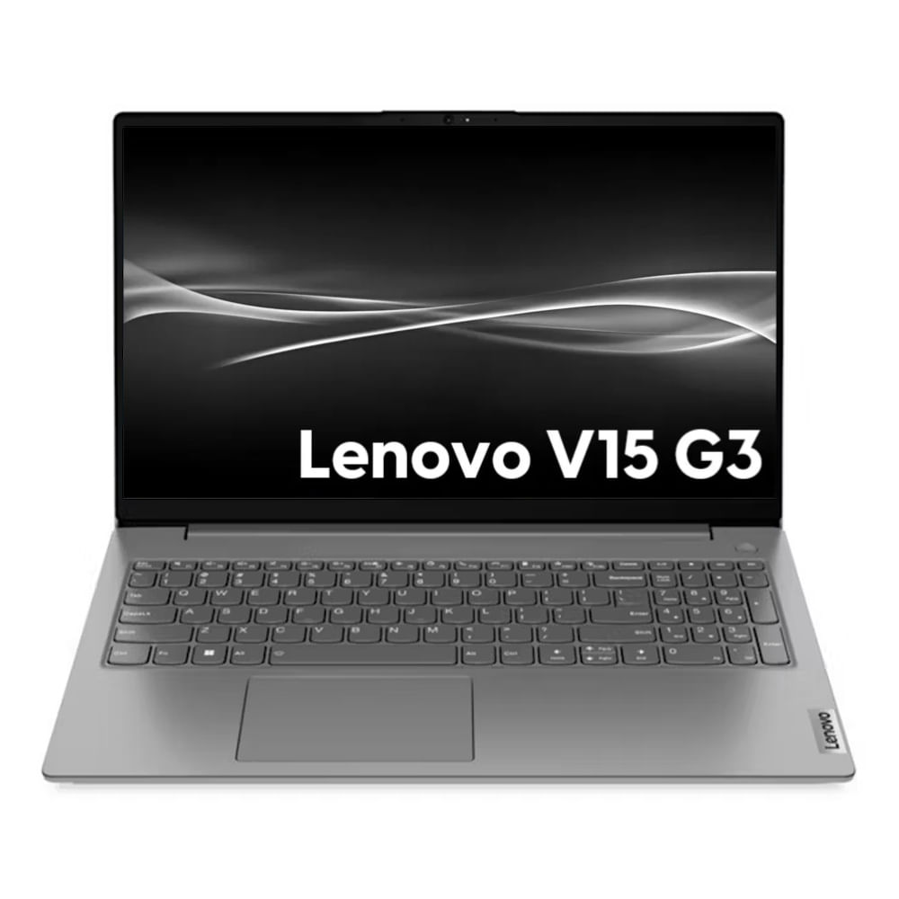 Laptop Lenovo V15 G3 15.6" FHD, i3-1315U, 8GB RAM, 256GB SSD, Wi-Fi 6, Windows 11, teclado español, gris