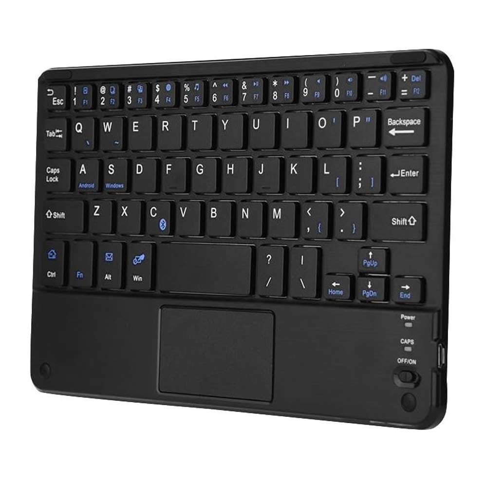Imagen 2 del producto Teclado Zegatech inalámbrico, conexión bluetooth, touchpad, compatible con tablets, laptops y celulares