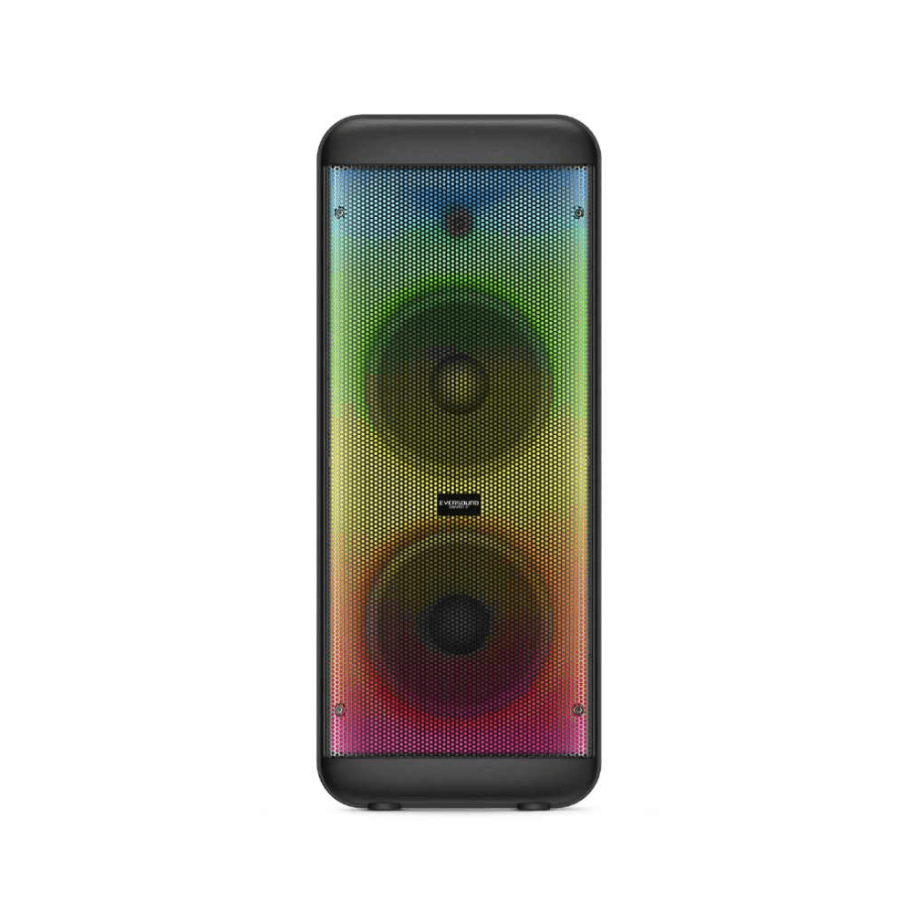 Imagen 2 del producto Parlante de torre bluetooth Vibratto 8"" x 2 EV 5008, EverSound con micrófono, negro