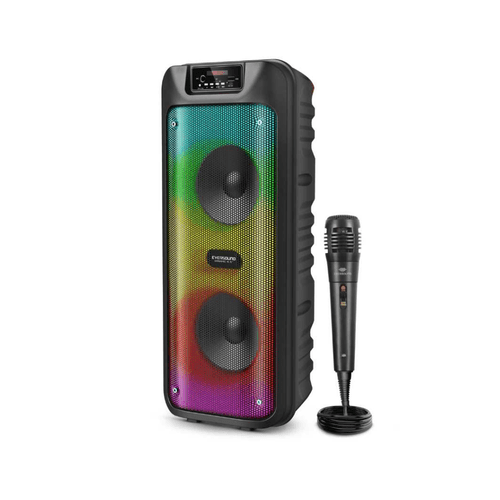 Parlante de torre bluetooth Dynamic 6.5" EverSound EV 5006, Radio FM, USB, micro SD, 150W, con micrófono