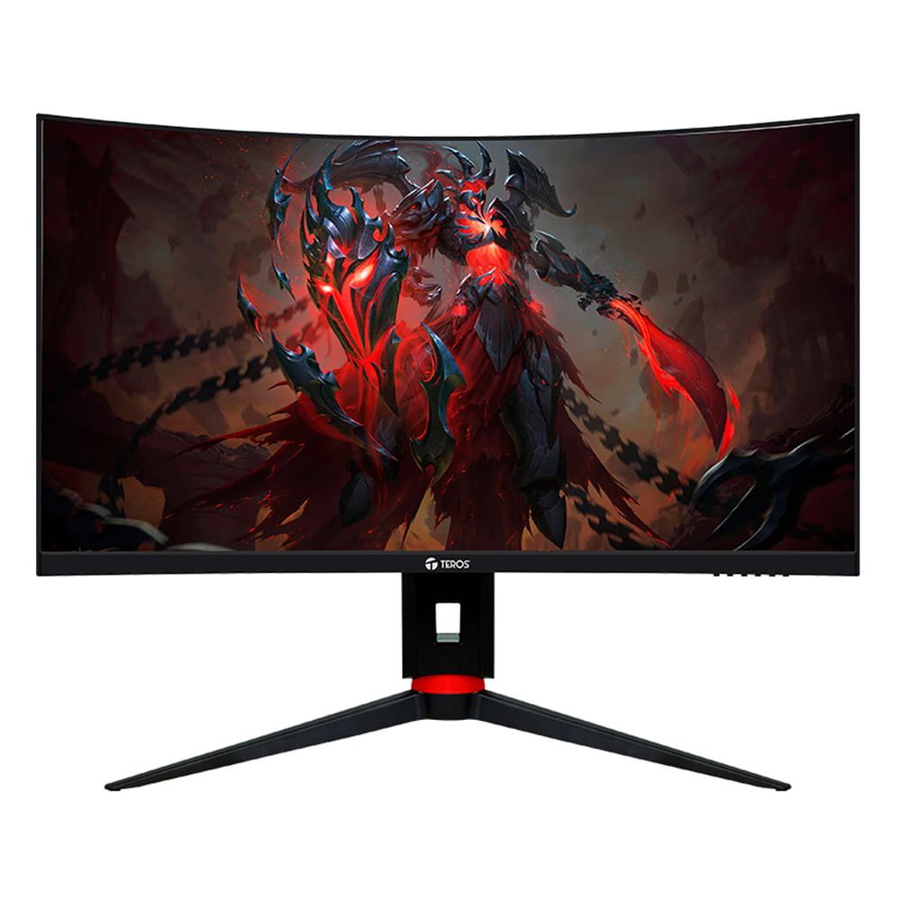 Monitor gamer curvo 31.5" Teros TE-3215G Panel VA, FHD(1920x1080), 165Hz, 1ms, entradas HDMI/DP