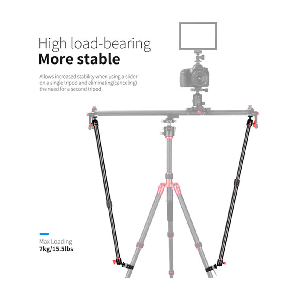 Imagen 2 del producto Brazo Estabilizador Para Slider Neewer ST102,carga maxima 7Kg,material aleacion de aluminio.