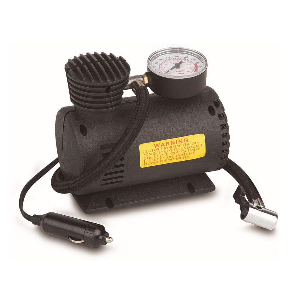 Compresor de aire Roadtrip DC 12V, 250/300PSI, negro