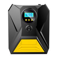 Compresor de aire Roadtrip 150PSI, 100W, negro y amarillo
