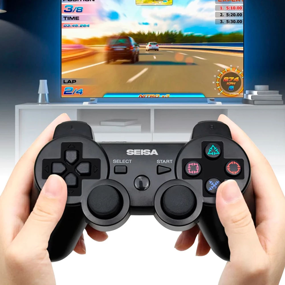 Imagen 2 del producto Mando Gamepad Para Ps3 Inalámbrico Usb X2 Unidades