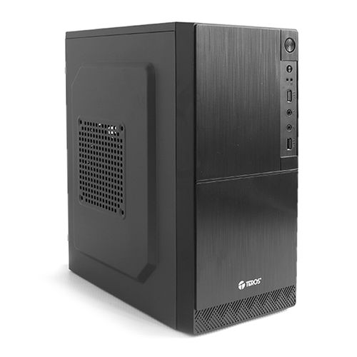 Gabinete Teros TE-1028S MATX, usb 3.0, Audio HD, con fuente 250W