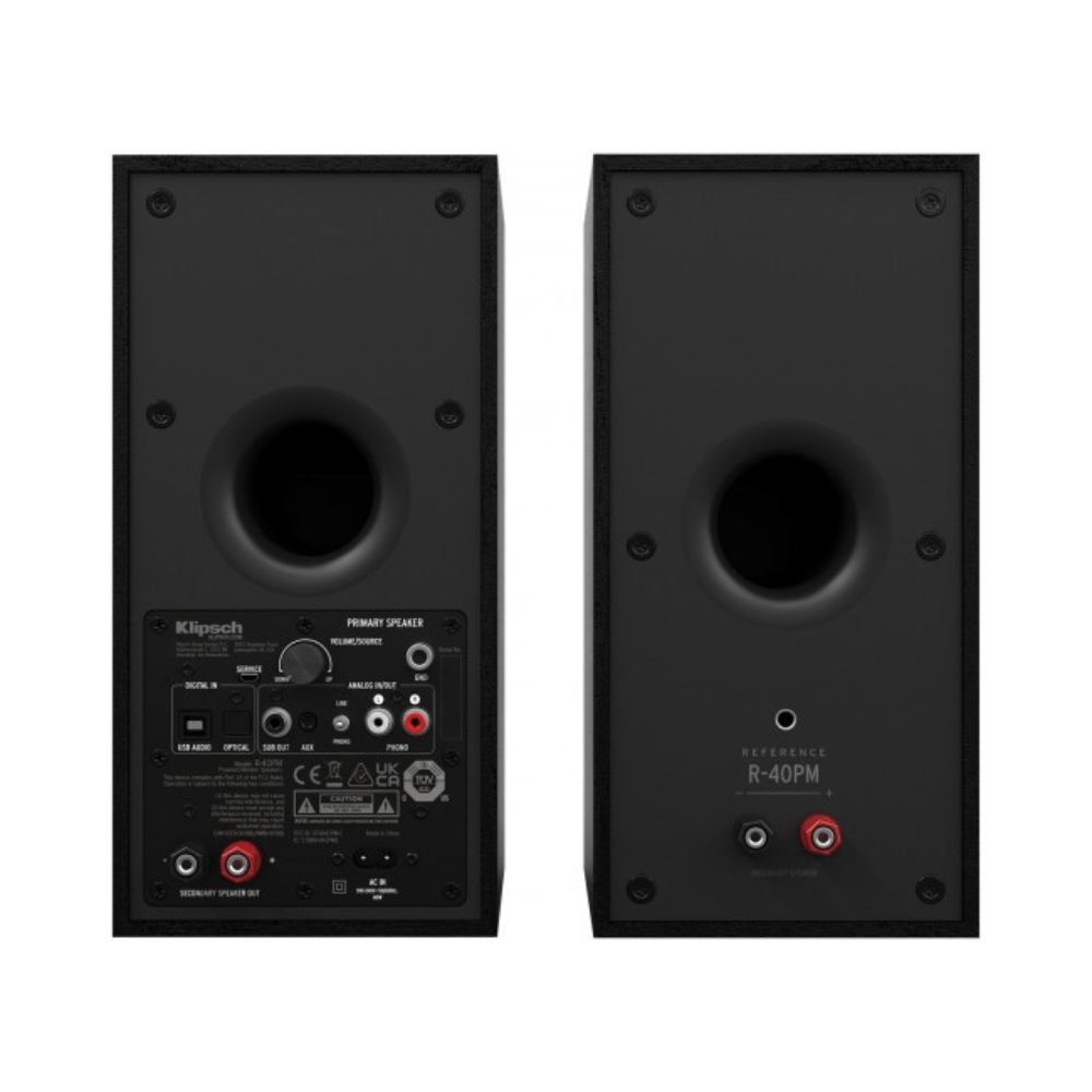 Imagen 2 del producto Parlante Activo Klipsch R-40PM de 70w con Bluetooth Entradas Analógicas y Digitales