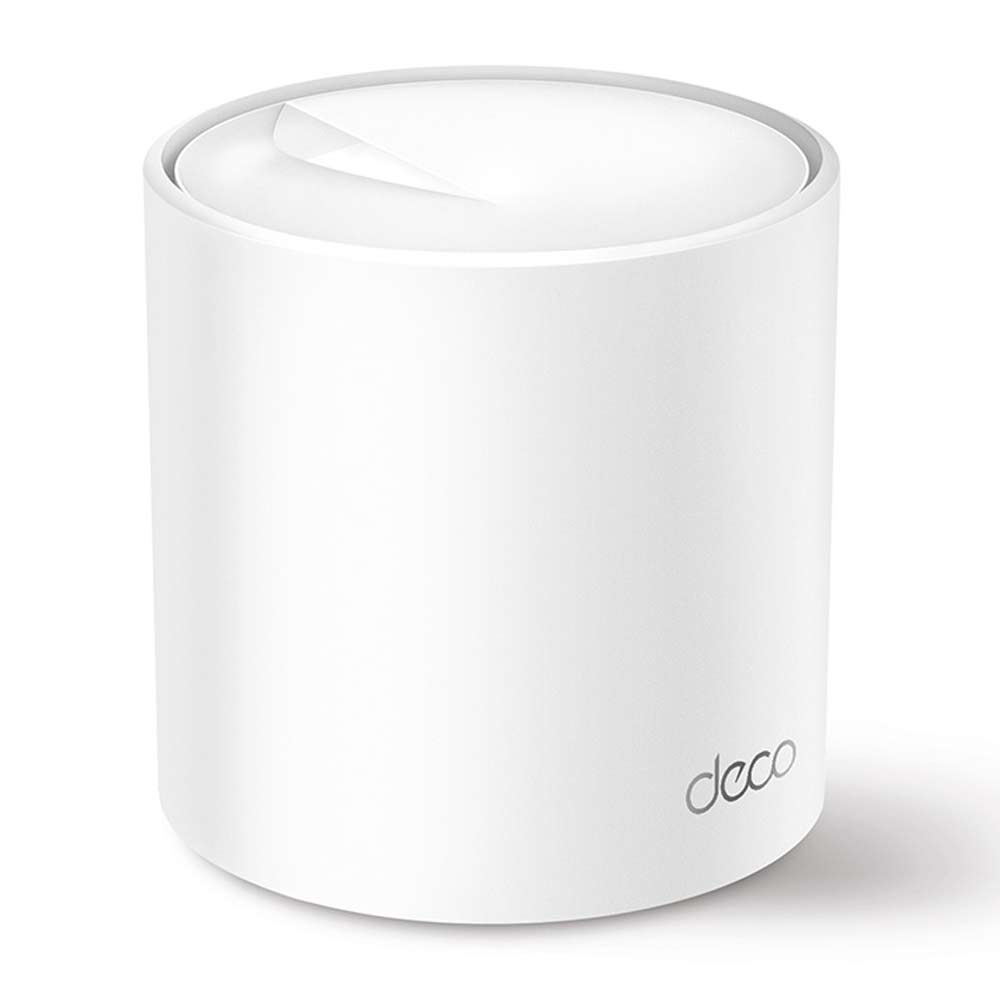 Sistema Wifi Mesh Tp-Link Deco X50 AX3000 pack x 1, doble banda, 3000 mbps, router y acces point, 3 puertos LAN, hasta 230 m2