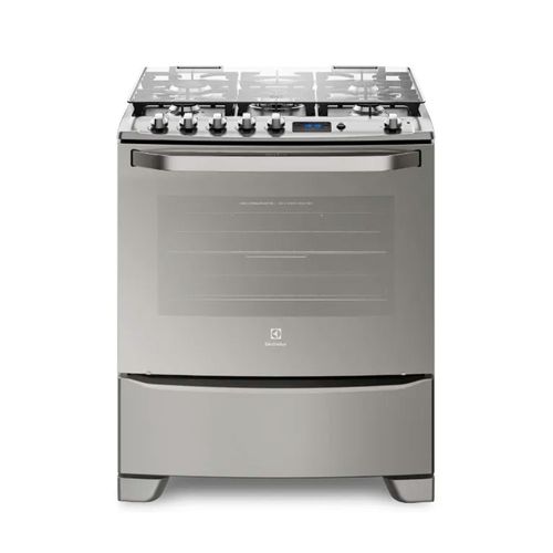 Cocina Freestanding Gas 5 Quemadores Electrolux Triple Llama 76 cm S - 76GSR