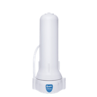 Purificador de agua sobre lavadero Rotoplas, con tecnología Hydropur, blanco