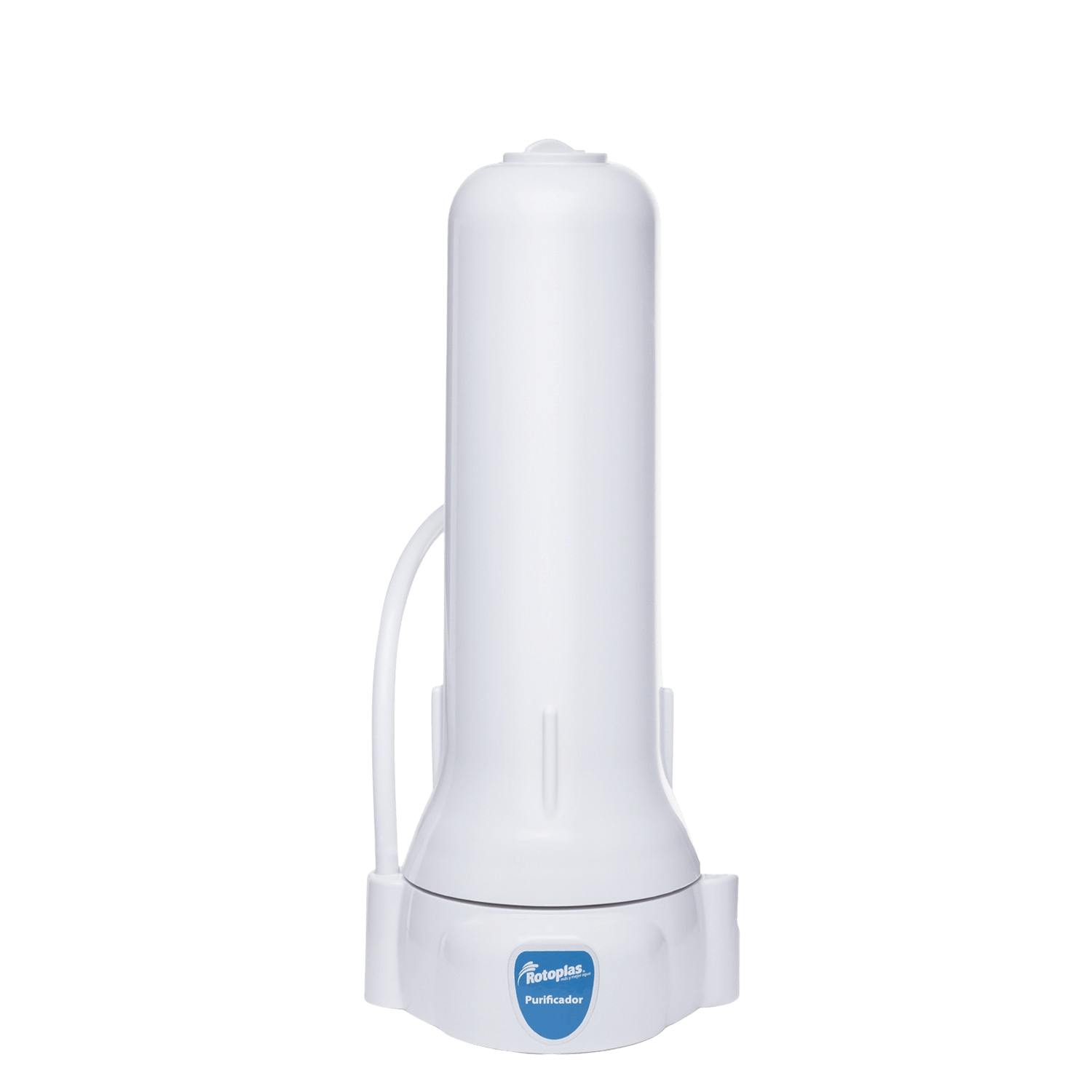 Purificador de agua sobre lavadero Rotoplas, con tecnología Hydropur, blanco