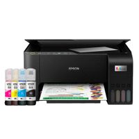 Impresora multifuncional Epson EcoTank L3250, inyección de tinta, inalámbrica, Wi-Fi, con tanques recargables + 4 botellas de tinta