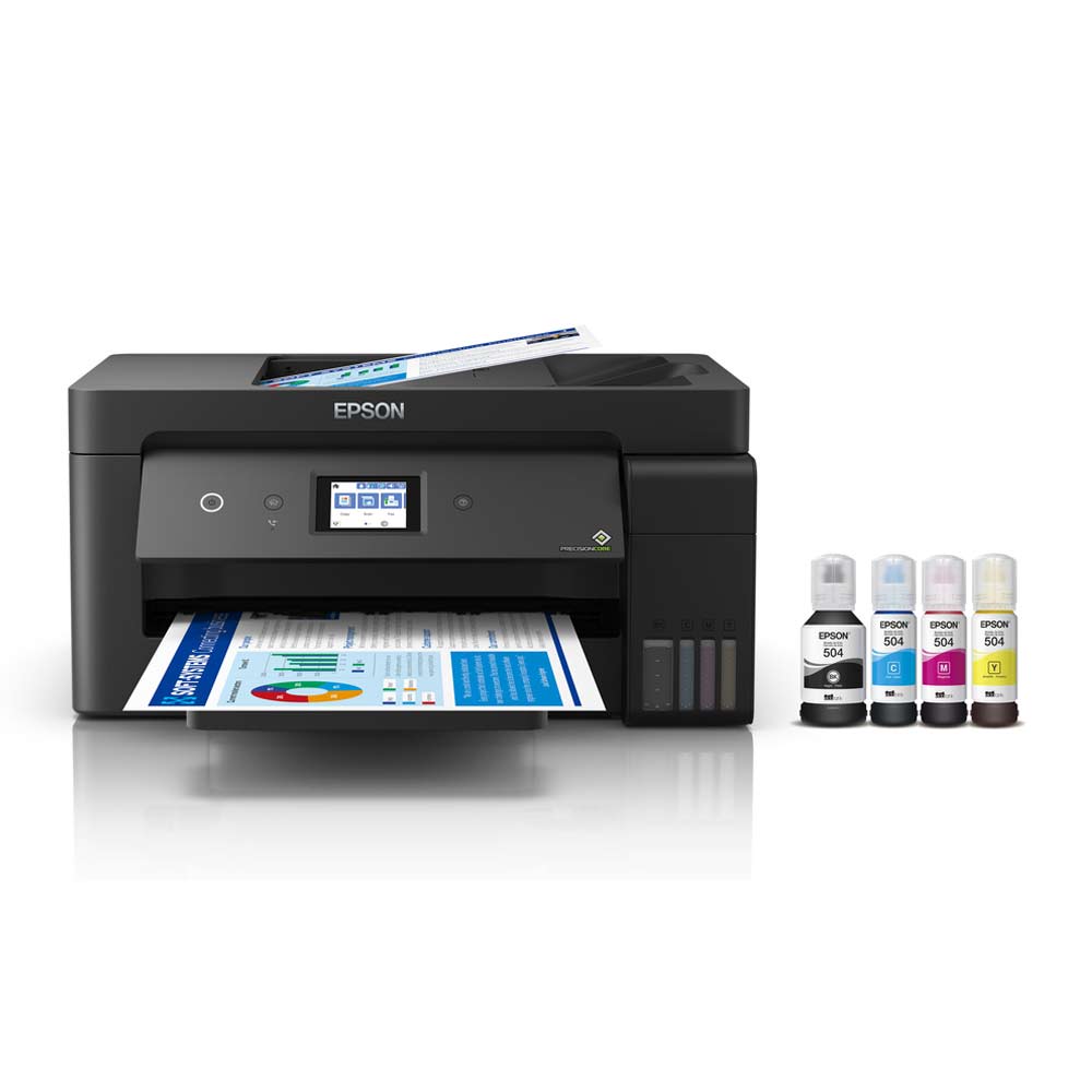 Imagen 1 del producto Impresora multifuncional Epson EcoTank L14150, inyección de tinta, inalámbrica, Wi-Fi, con tanques recargables